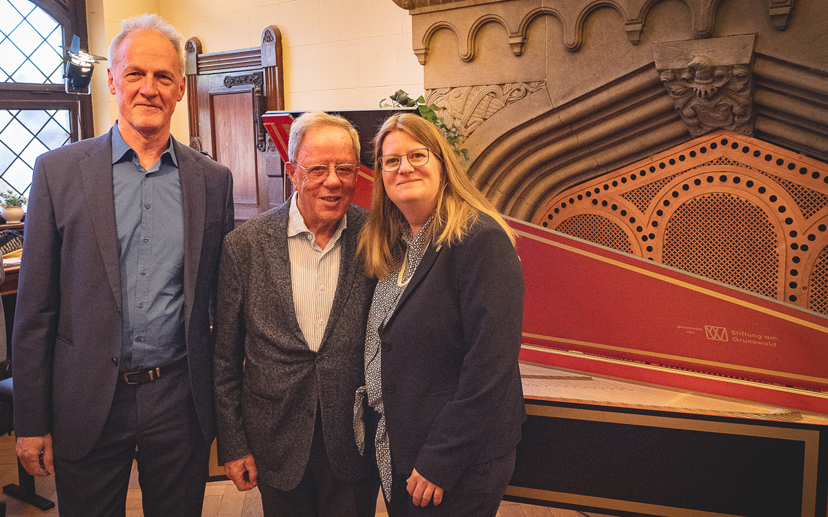 Cembalo-Einweihung im Trausaal Schmargendorf Cembalo-Einweihung im Trausaal Schmargendorf