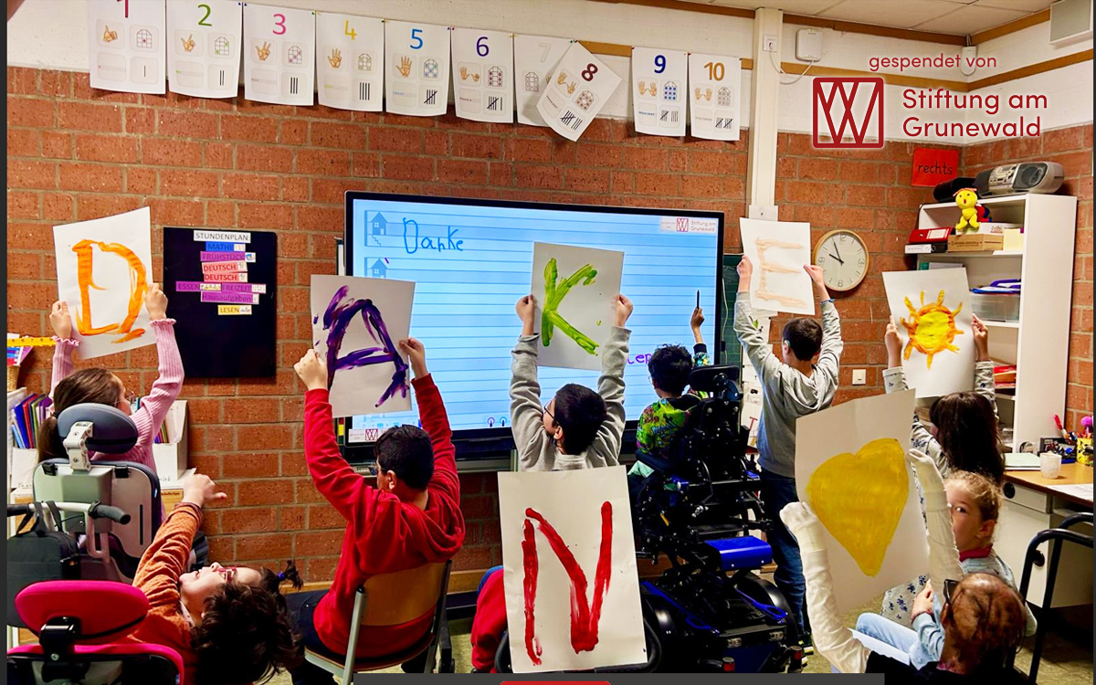 Mobile Smart Boards, Schilling Schule